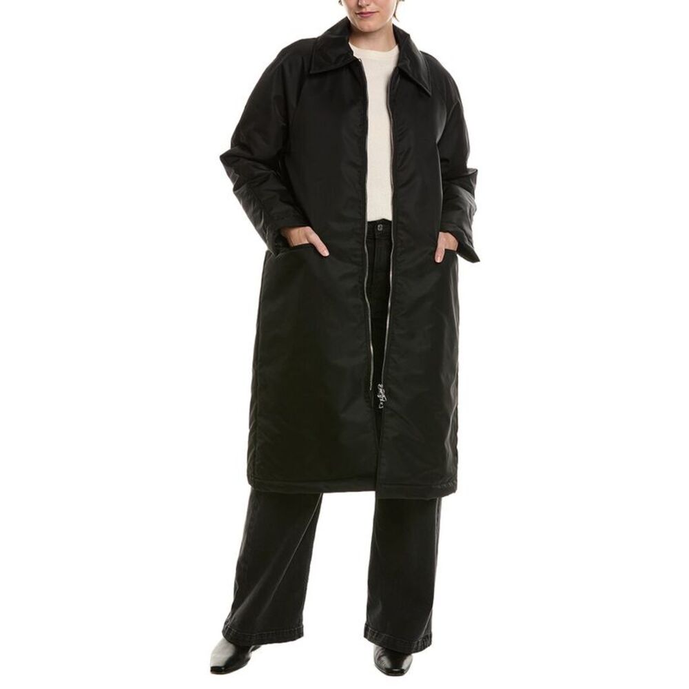 Officine Générale Womens  Aneta Padded Jacket, Black